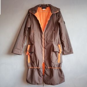 LE COPAIN MANTEAU JURA VINTAGE, BROWN  JACKET, SIZE M